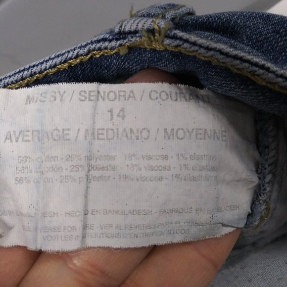 2250 Jeaniemade Size 14 Gloria Vanderbilt Bell-Bottoms - Picture 5 of 5